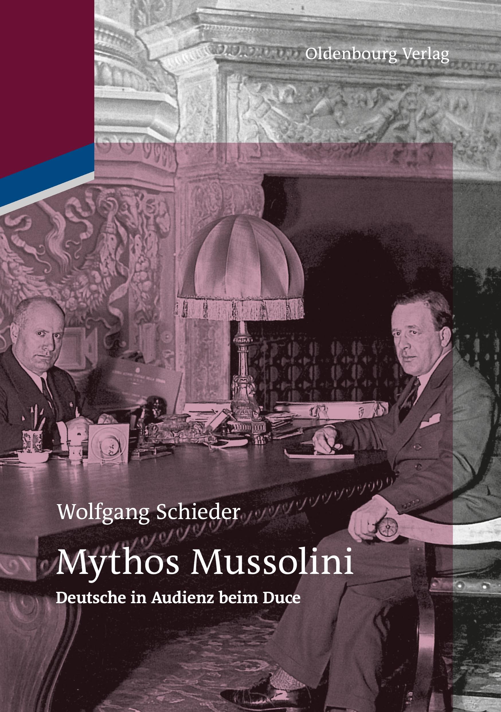 Vorderes Coverbild Mythos Mussolini