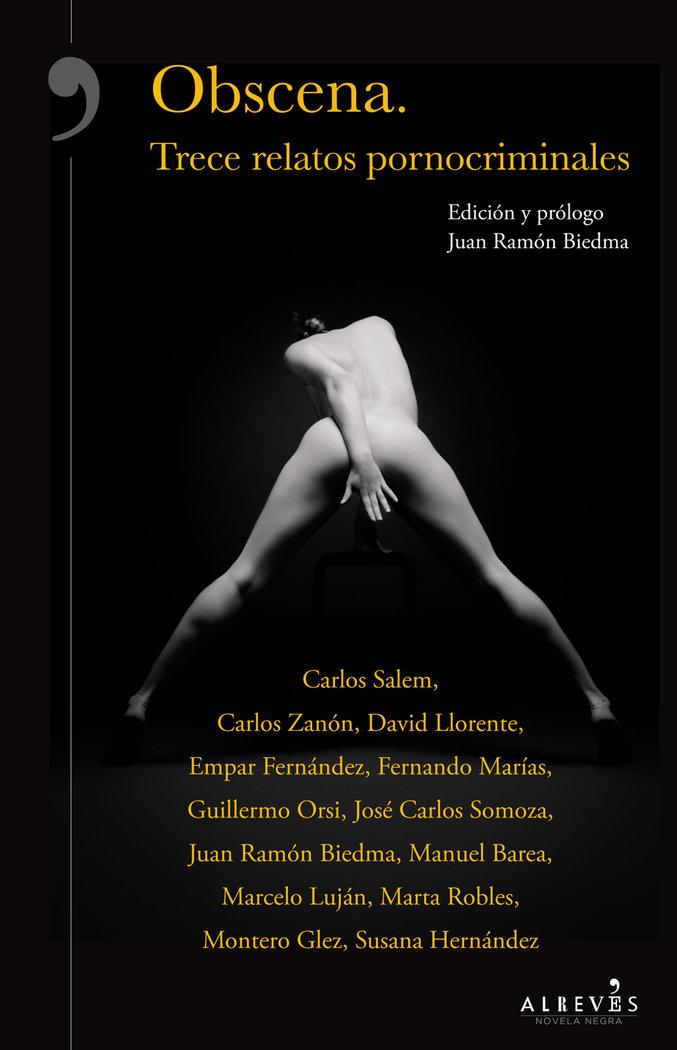 Vorderes Coverbild Obscena : trece relatos pornocriminales