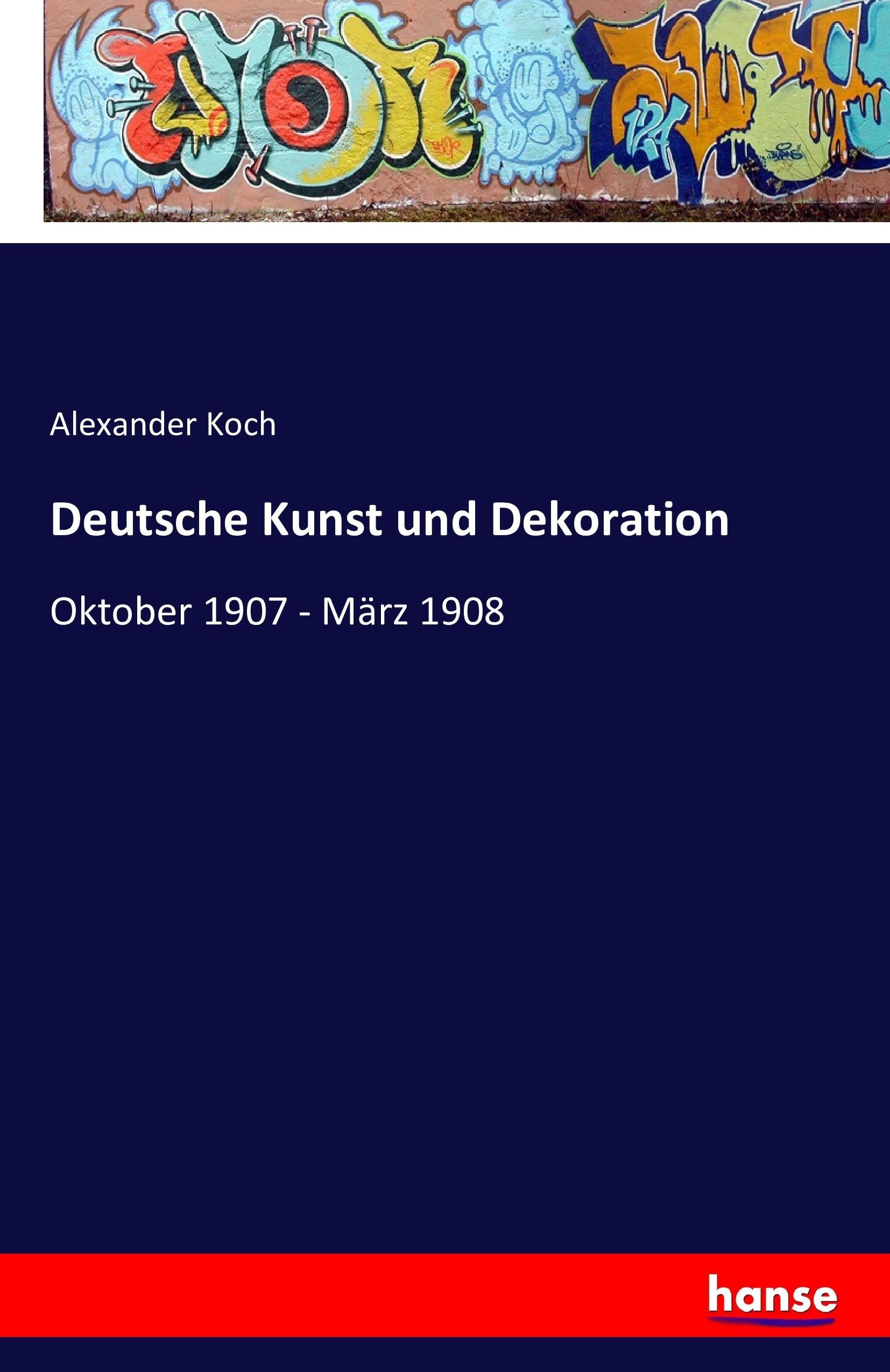 Vorderes Coverbild Deutsche Kunst und Dekoration