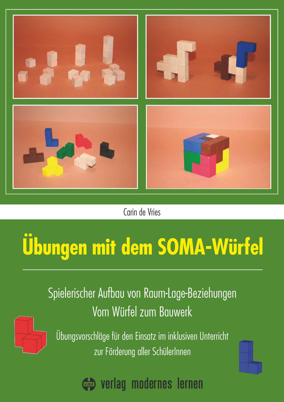 Vorderes Coverbild Übungen mit dem SOMA-Würfel