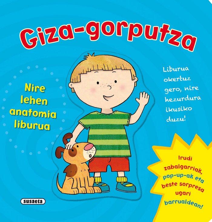 Vorderes Coverbild Giza-gorputza. Nire lehen anatomia liburua