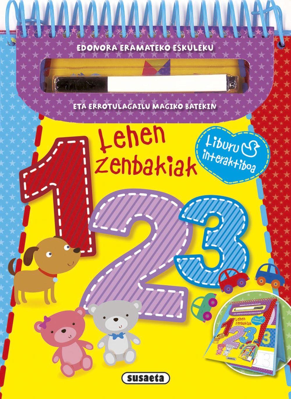 Beispielinhalt (Bild) Lehen zenbakiak 1, 2, 3