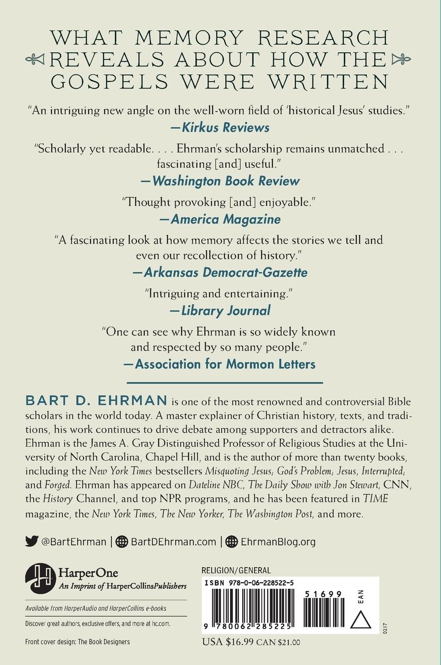 Rückseitencover Jesus Before the Gospels