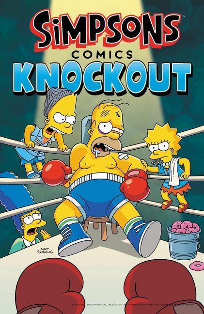 Vorderes Coverbild Simpsons Comics Knockout