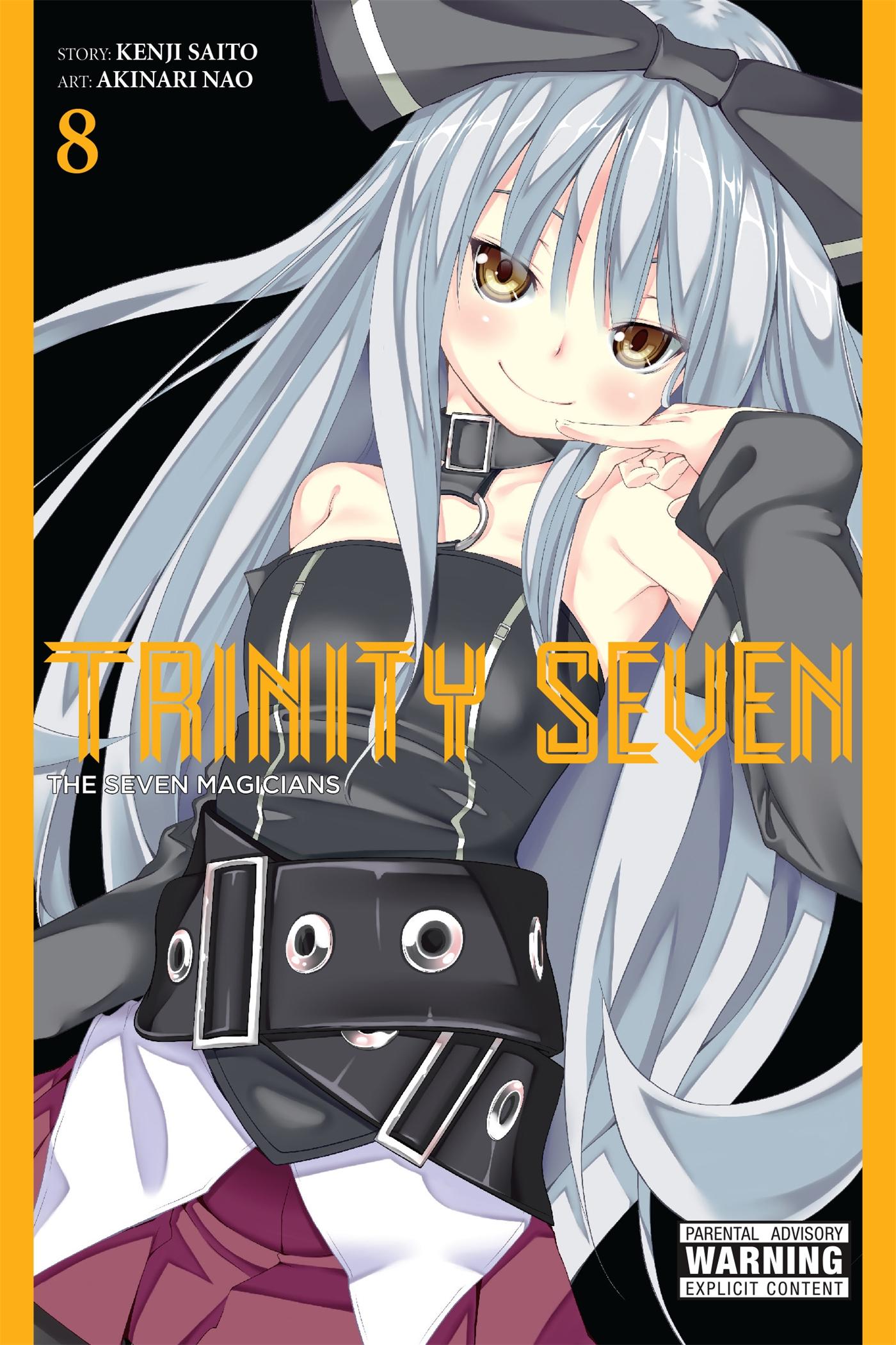 Vorderes Coverbild Trinity Seven, Volume 8