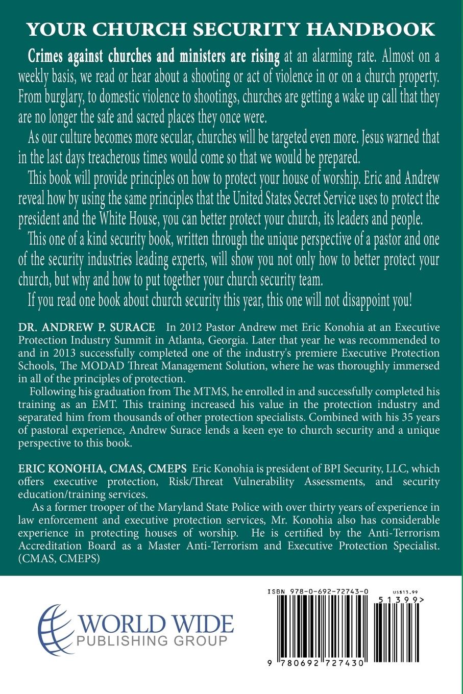 Rückseitencover Securing the Sacred