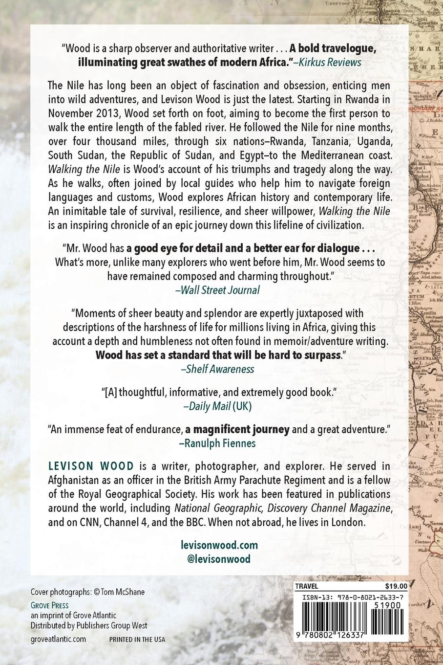 Rückseitencover Walking the Nile