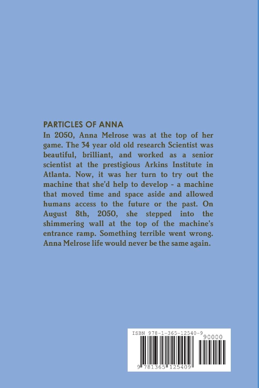 Rückseitencover Particles Of Anna