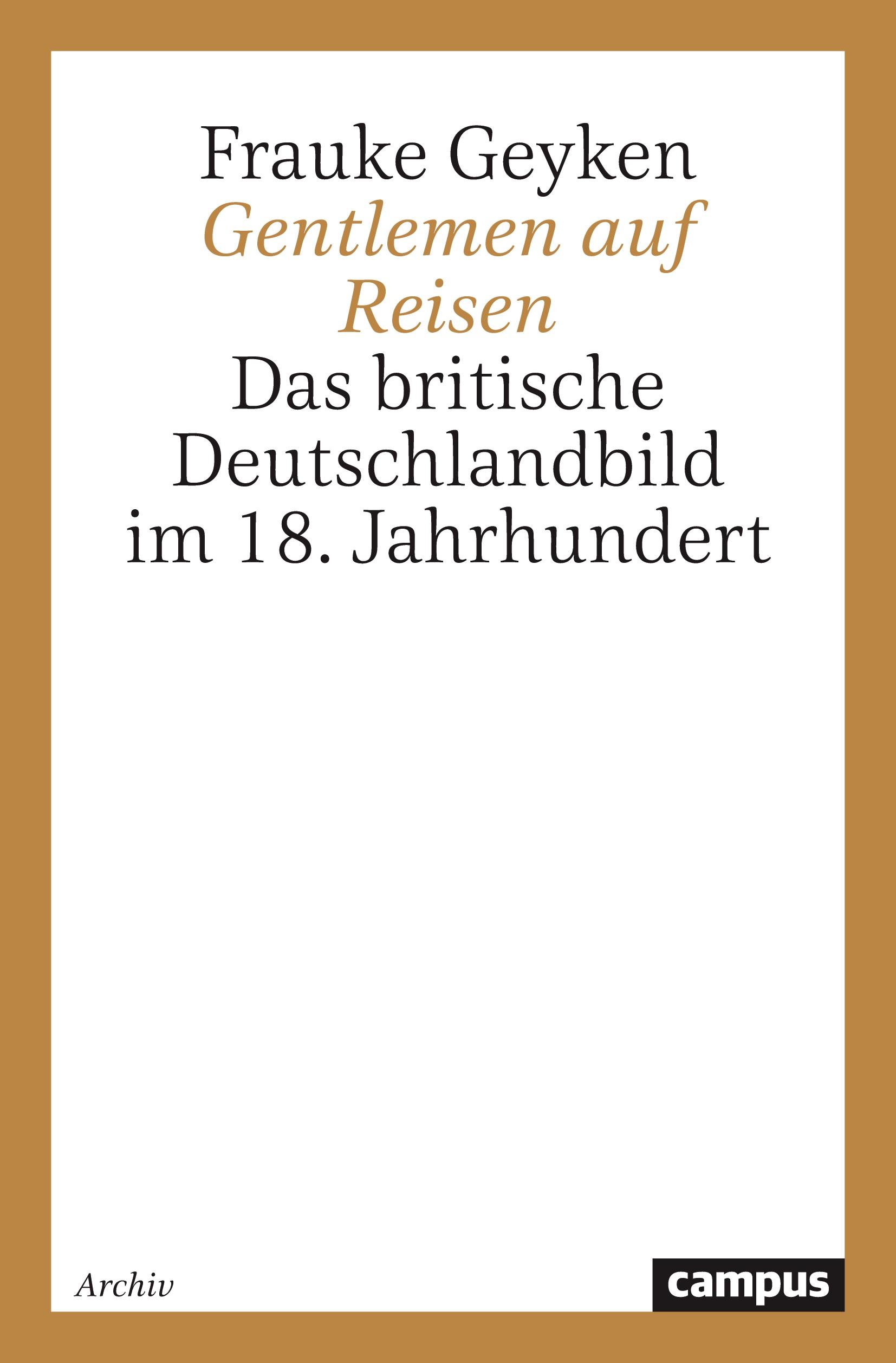 Vorderes Coverbild Gentlemen auf Reisen