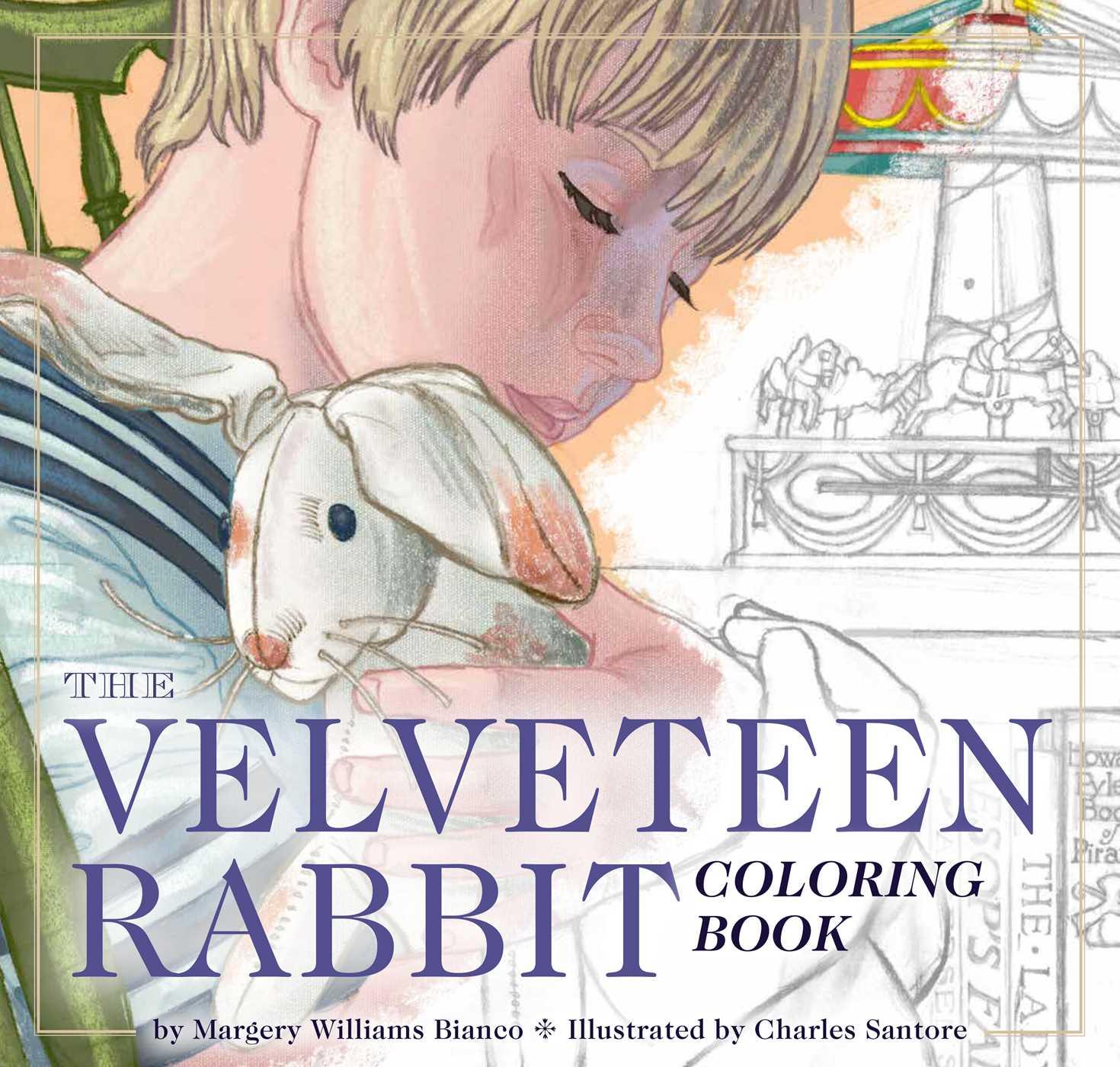 Vorderes Coverbild The Velveteen Rabbit Coloring Book