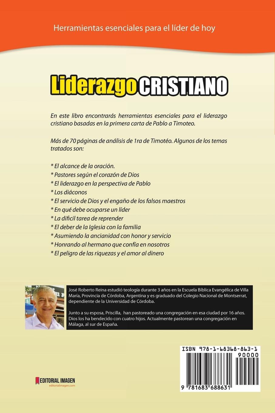 Rückseitencover Liderazgo Cristiano