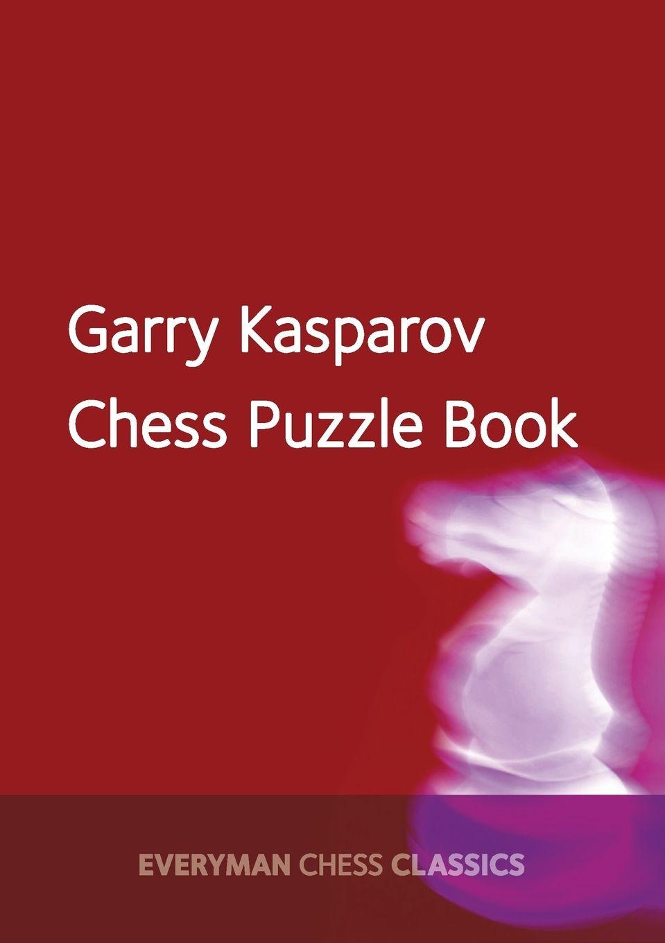 Vorderes Coverbild Garry Kasparov Chess Puzzle Book