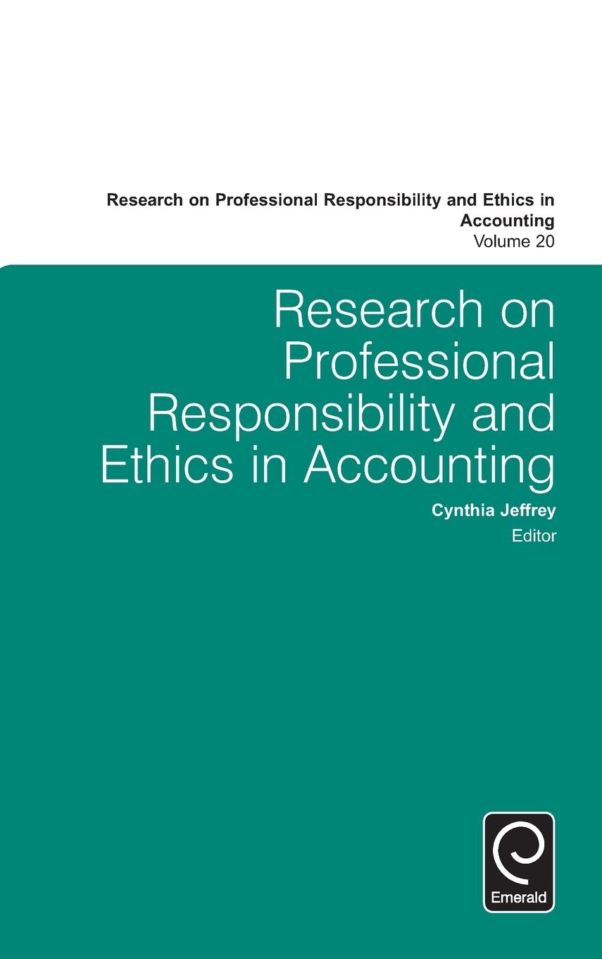 Vorderes Coverbild Research on Professional Responsibility and Ethics in Accounting