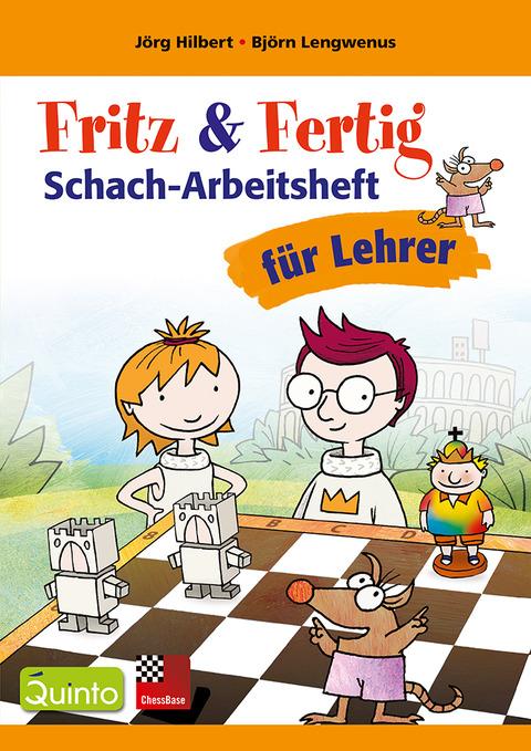 Vorderes Coverbild Fritz&Fertig Schach-Arbeitsheft für Lehrer