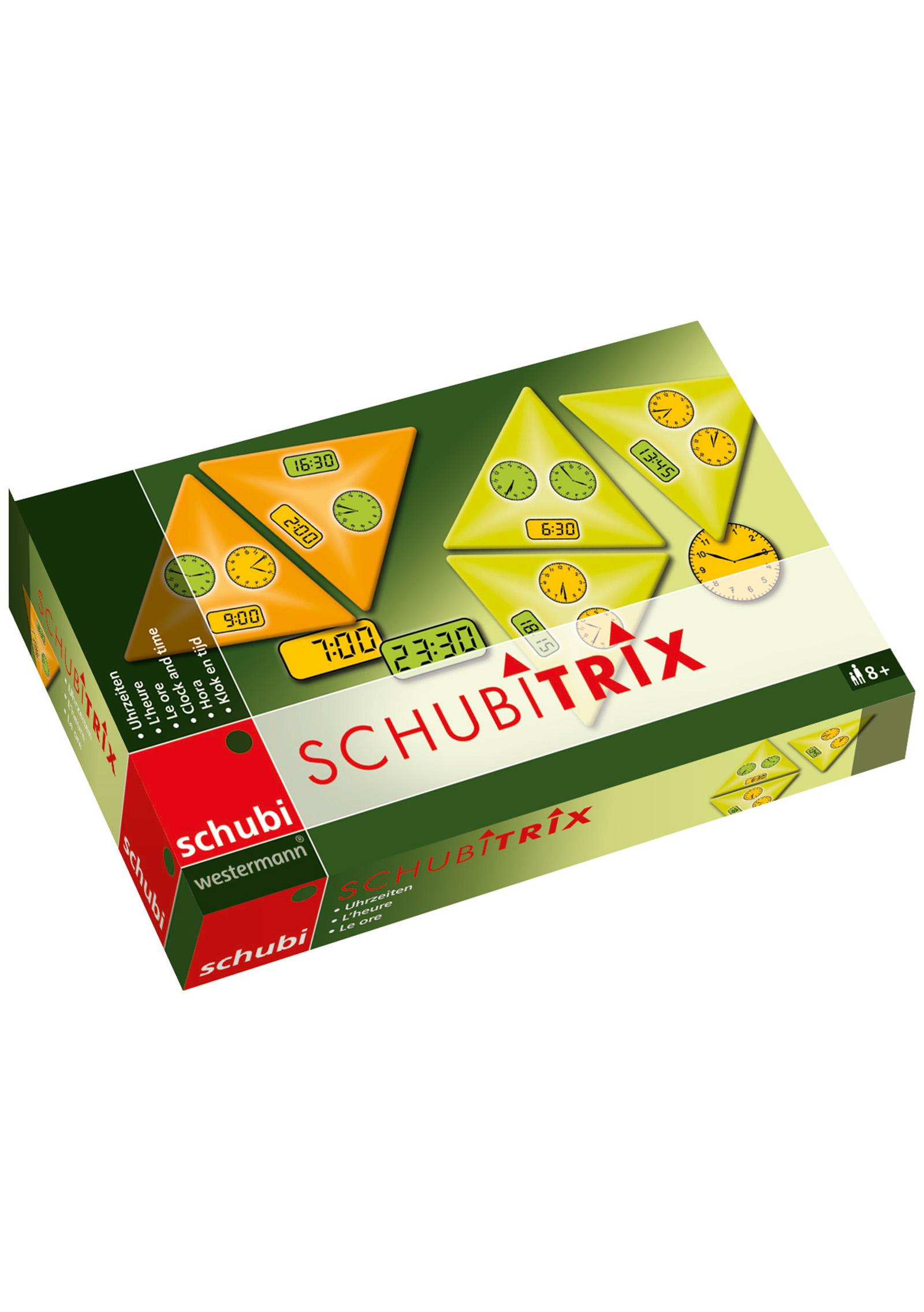 Vorderes Coverbild SCHUBITRIX Mathematik. Uhrzeiten