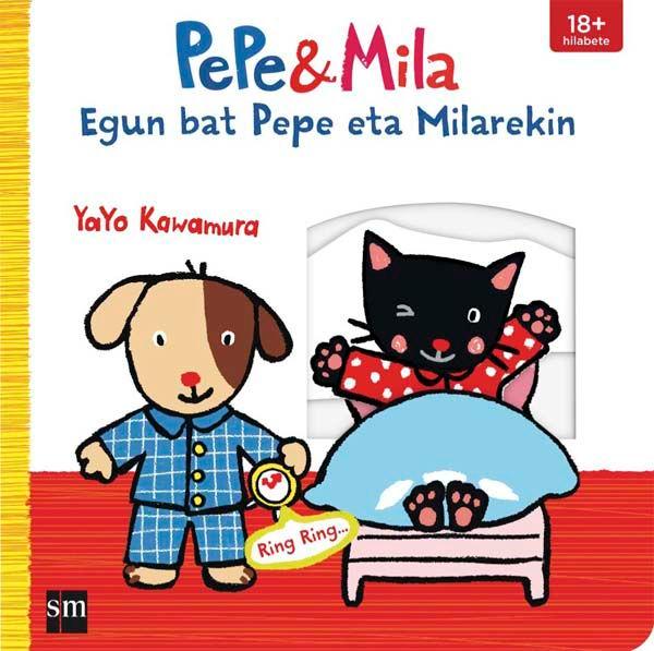 Vorderes Coverbild Egun bat Pepe eta Milarekin
