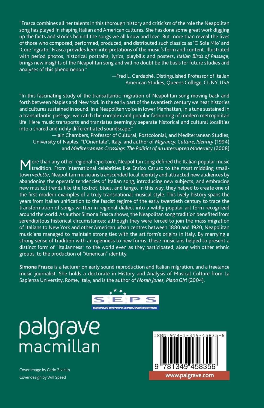 Rückseitencover Italian Birds of Passage