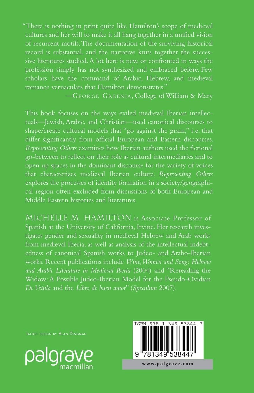 Rückseitencover Representing Others in Medieval Iberian Literature