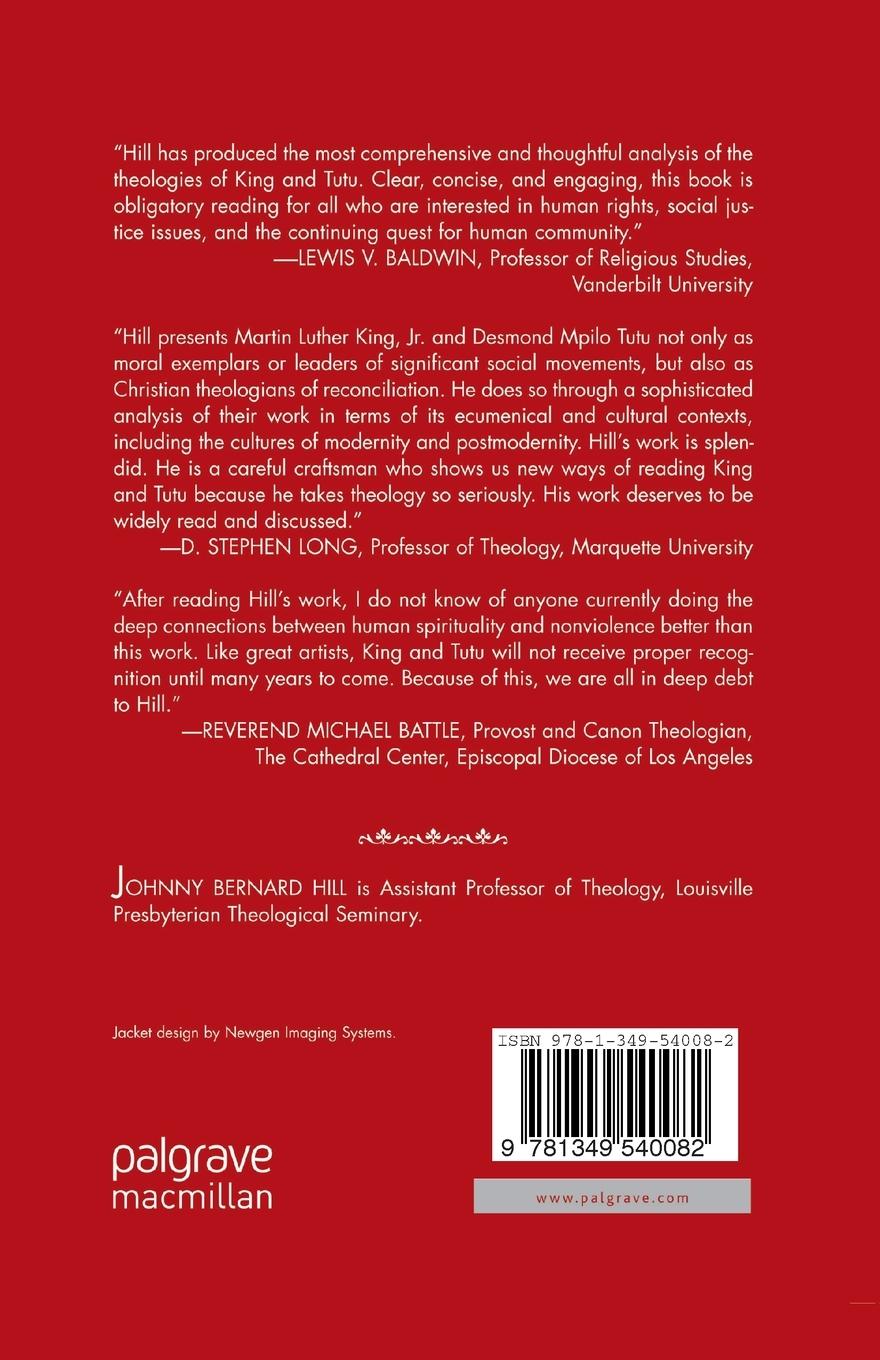 Rückseitencover The Theology of Martin Luther King, JR. and Desmond Mpilo Tutu
