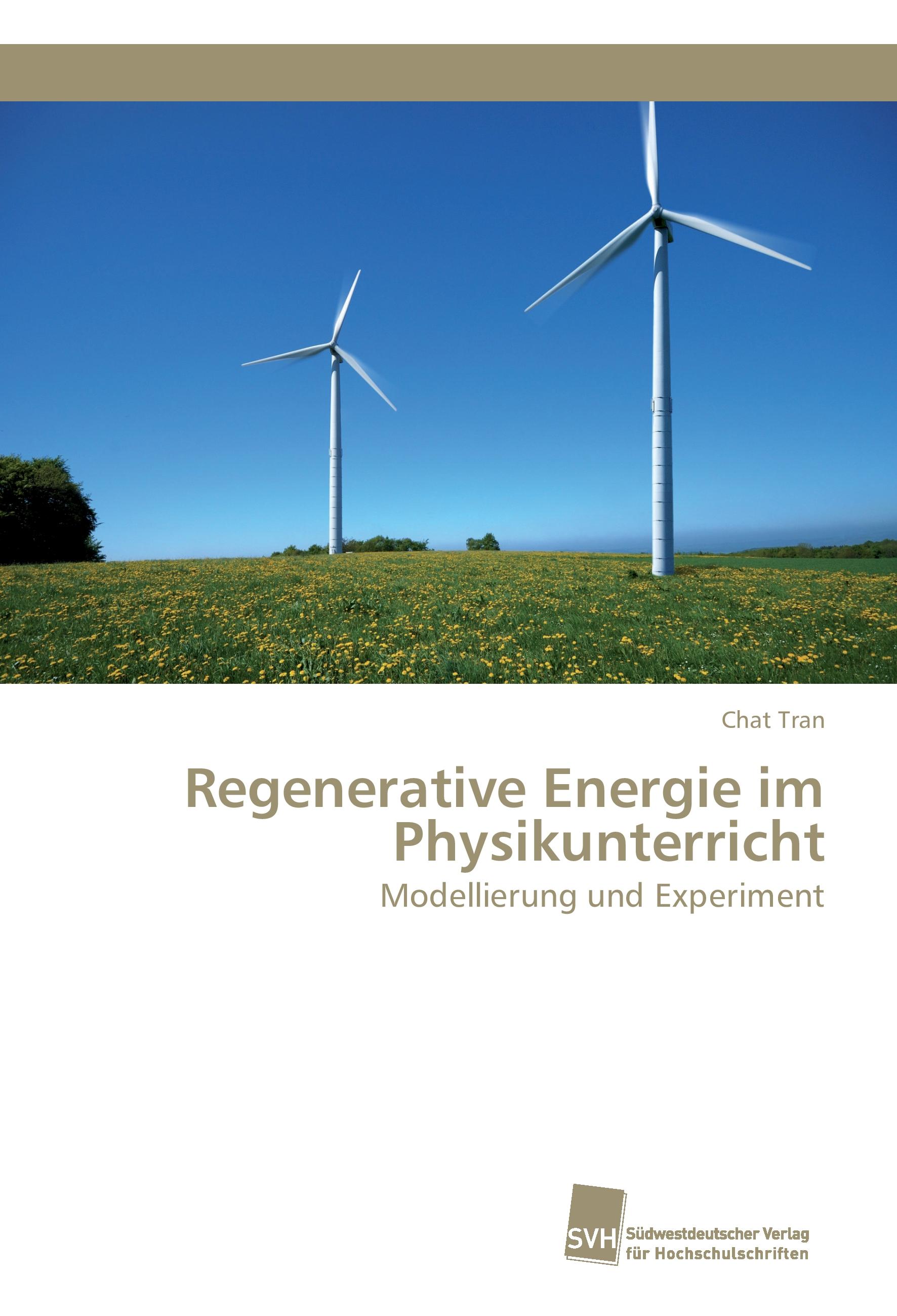 Vorderes Coverbild Regenerative Energie im Physikunterricht