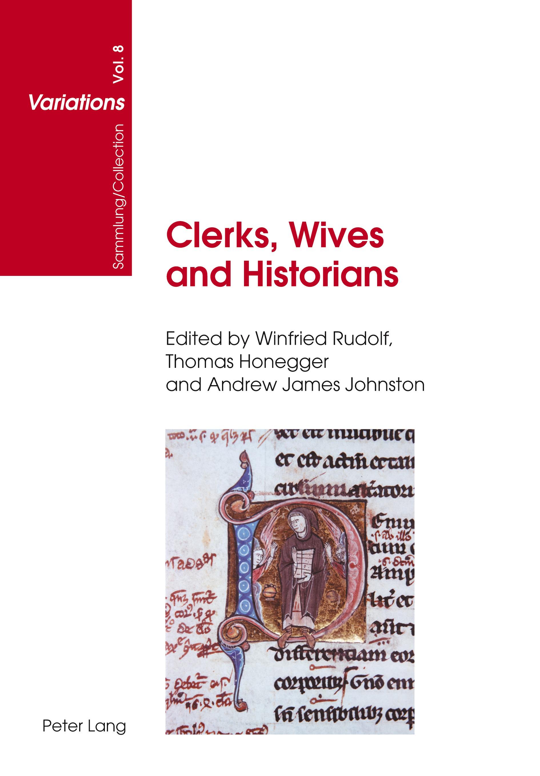 Vorderes Coverbild Clerks, Wives and Historians