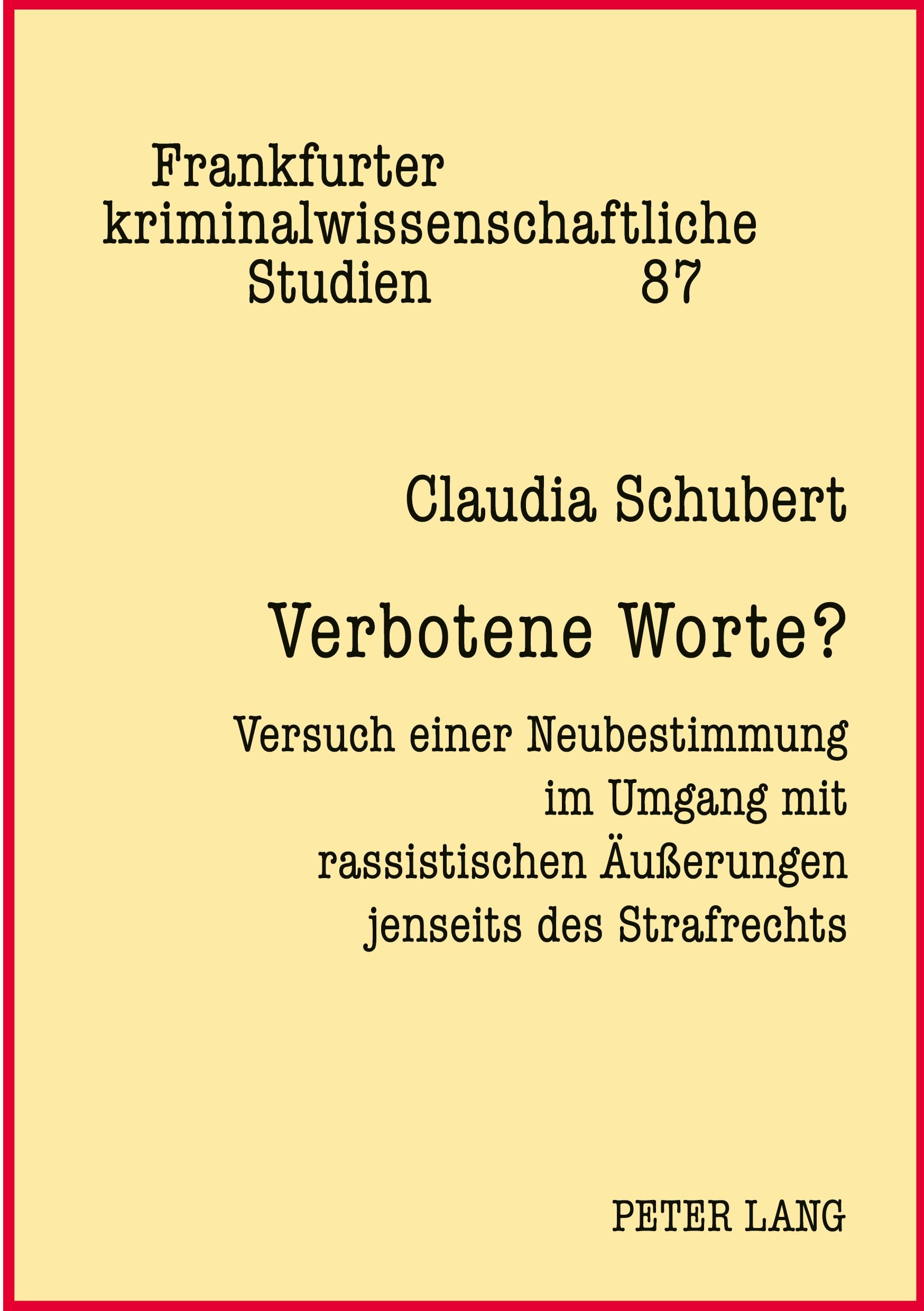 Vorderes Coverbild Verbotene Worte?