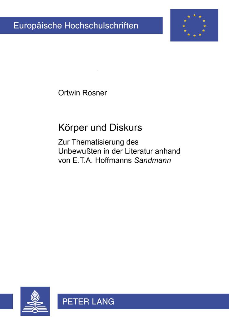 Vorderes Coverbild Körper und Diskurs