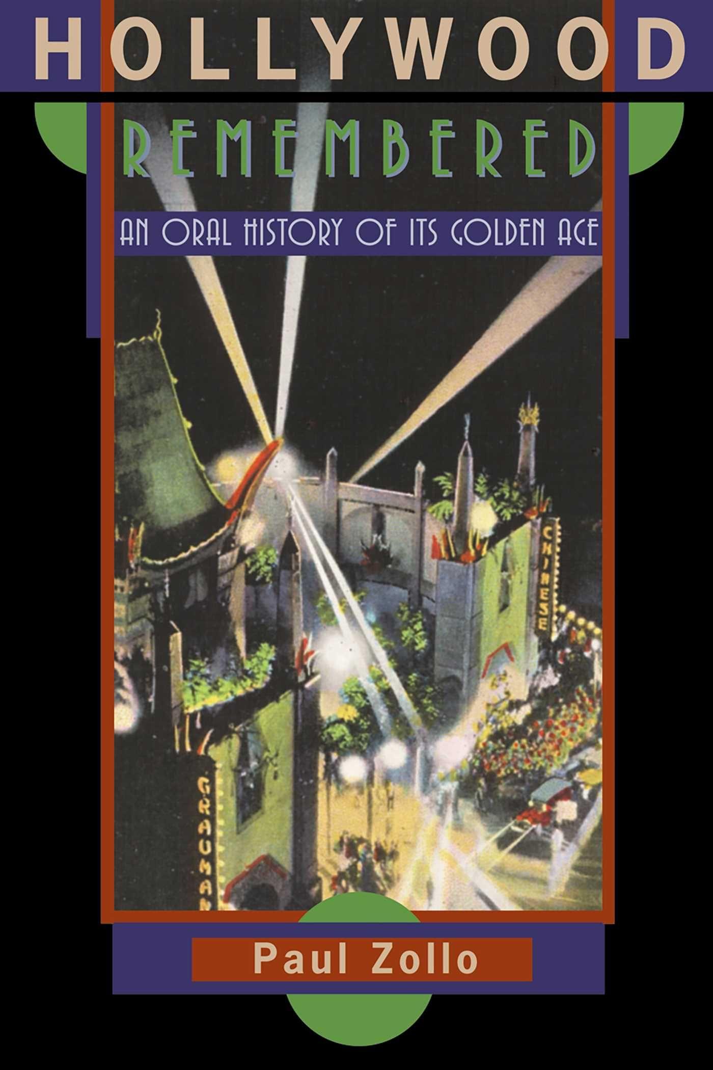 Vorderes Coverbild Hollywood Remembered