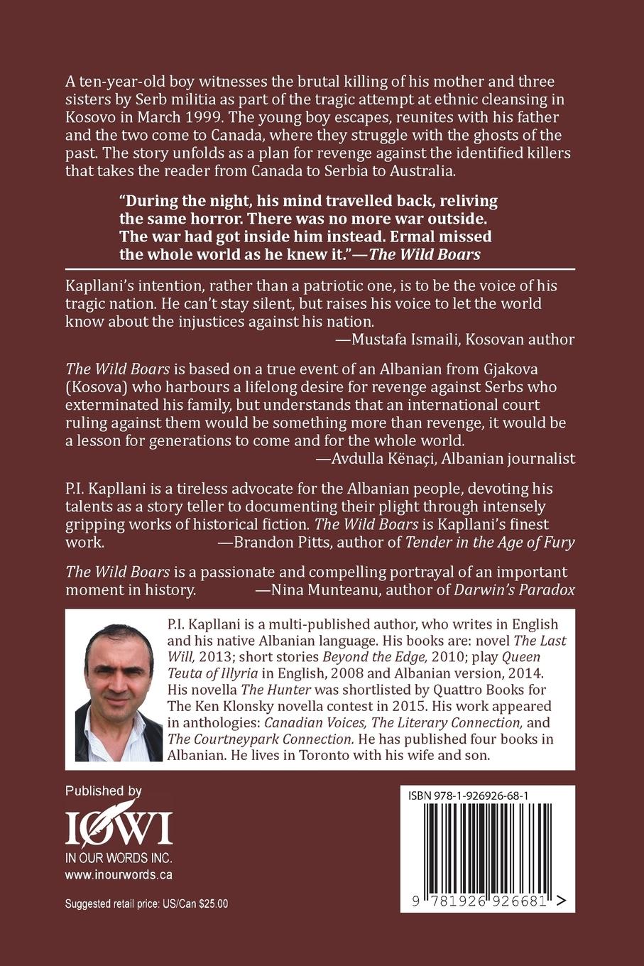 Rückseitencover The Wild Boars