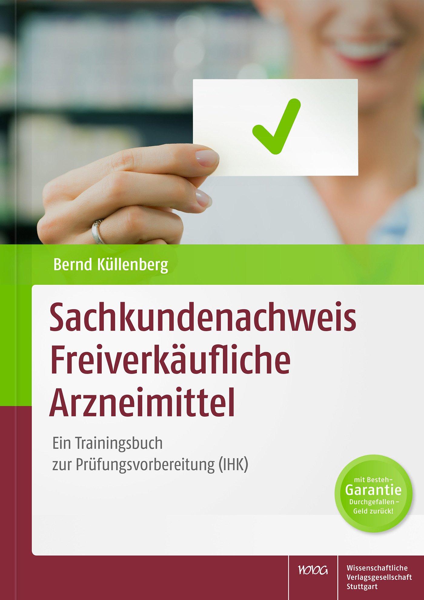 Vorderes Coverbild Sachkundenachweis Freiverkäufliche Arzneimittel