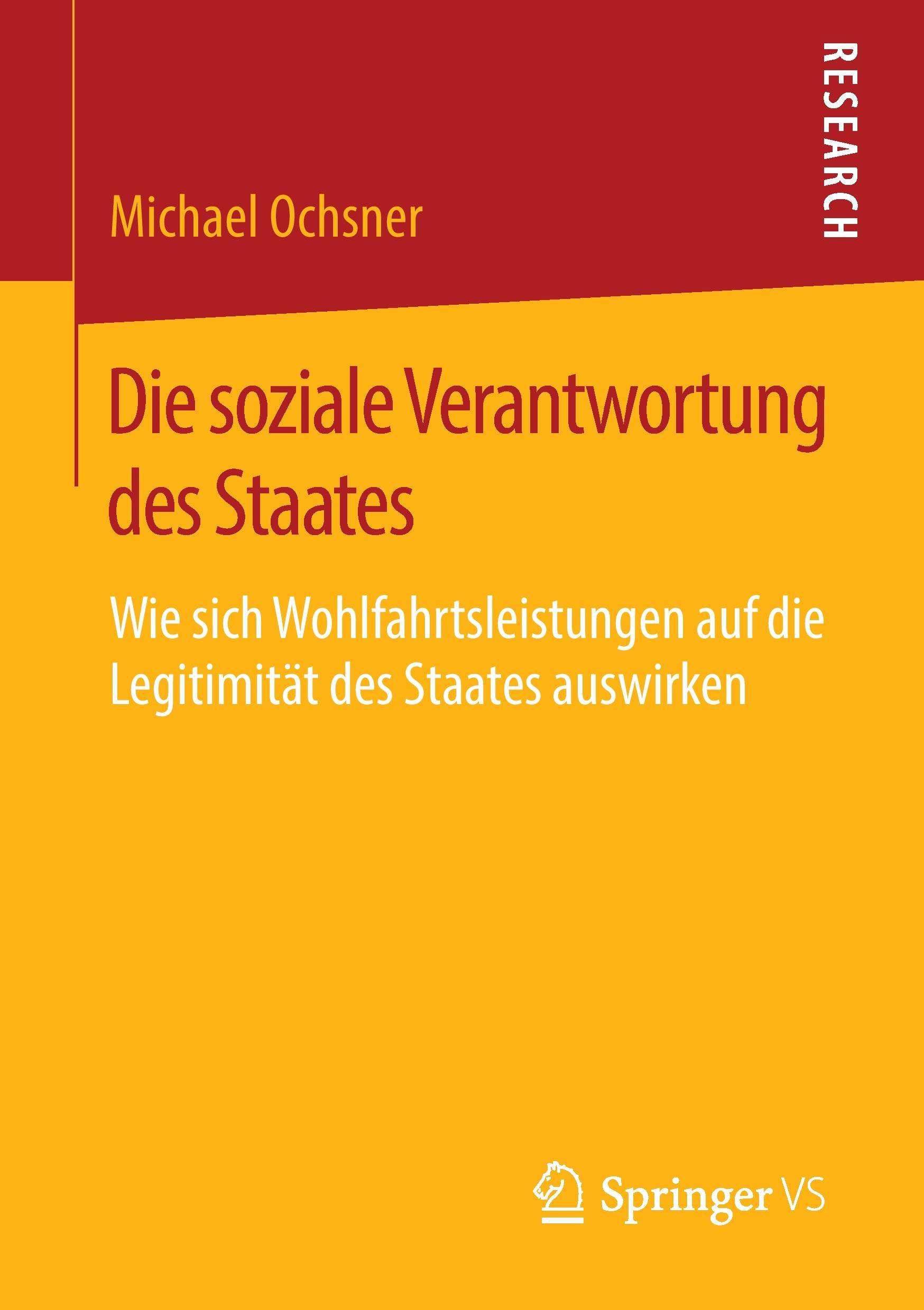 Vorderes Coverbild Die soziale Verantwortung des Staates