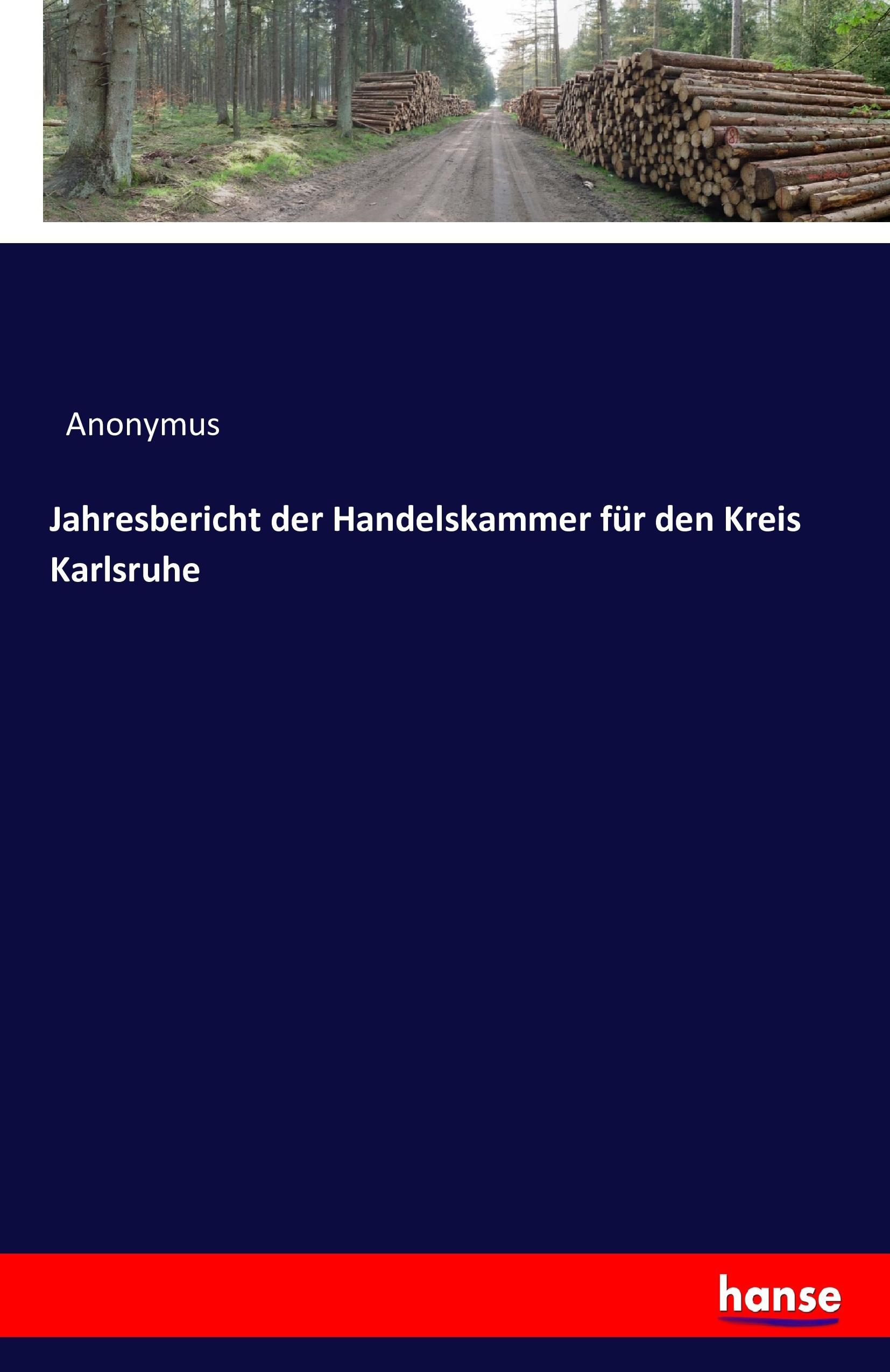 Vorderes Coverbild Jahresbericht der Handelskammer für den Kreis Karlsruhe