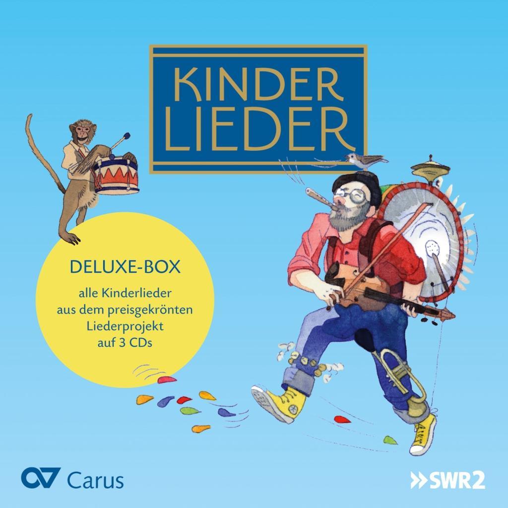 Vorderes Coverbild Kinderlieder Vol.1-3-Deluxe-Box