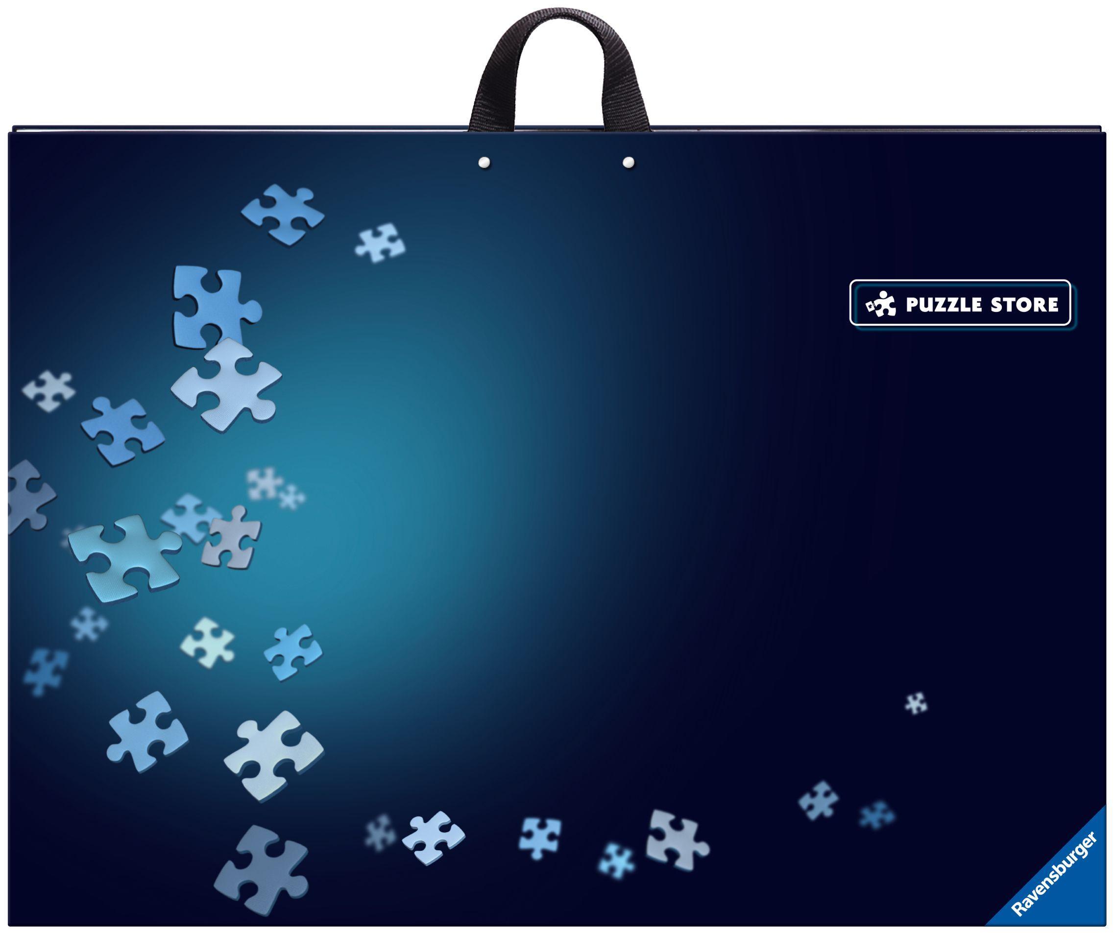 Vorderes Coverbild Ravensburger Puzzlemappe für Puzzles mit bis zu 1000 Teilen, Kombination aus Puzzle-Sortierschale und Puzzleunterlage, Zubehör zur Aufbewahrung von Puzzles