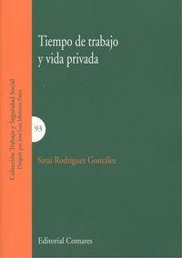 Vorderes Coverbild Tiempo de trabajo y vida privada