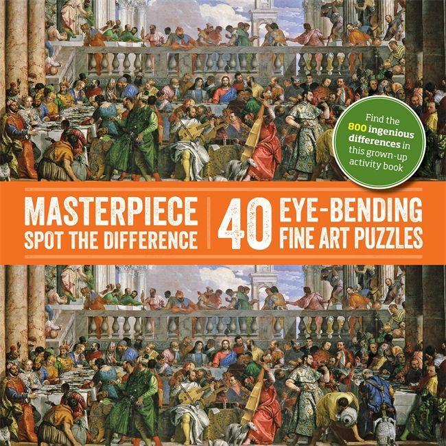 Vorderes Coverbild Spot-the-Difference: Masterpiece Spot the Difference