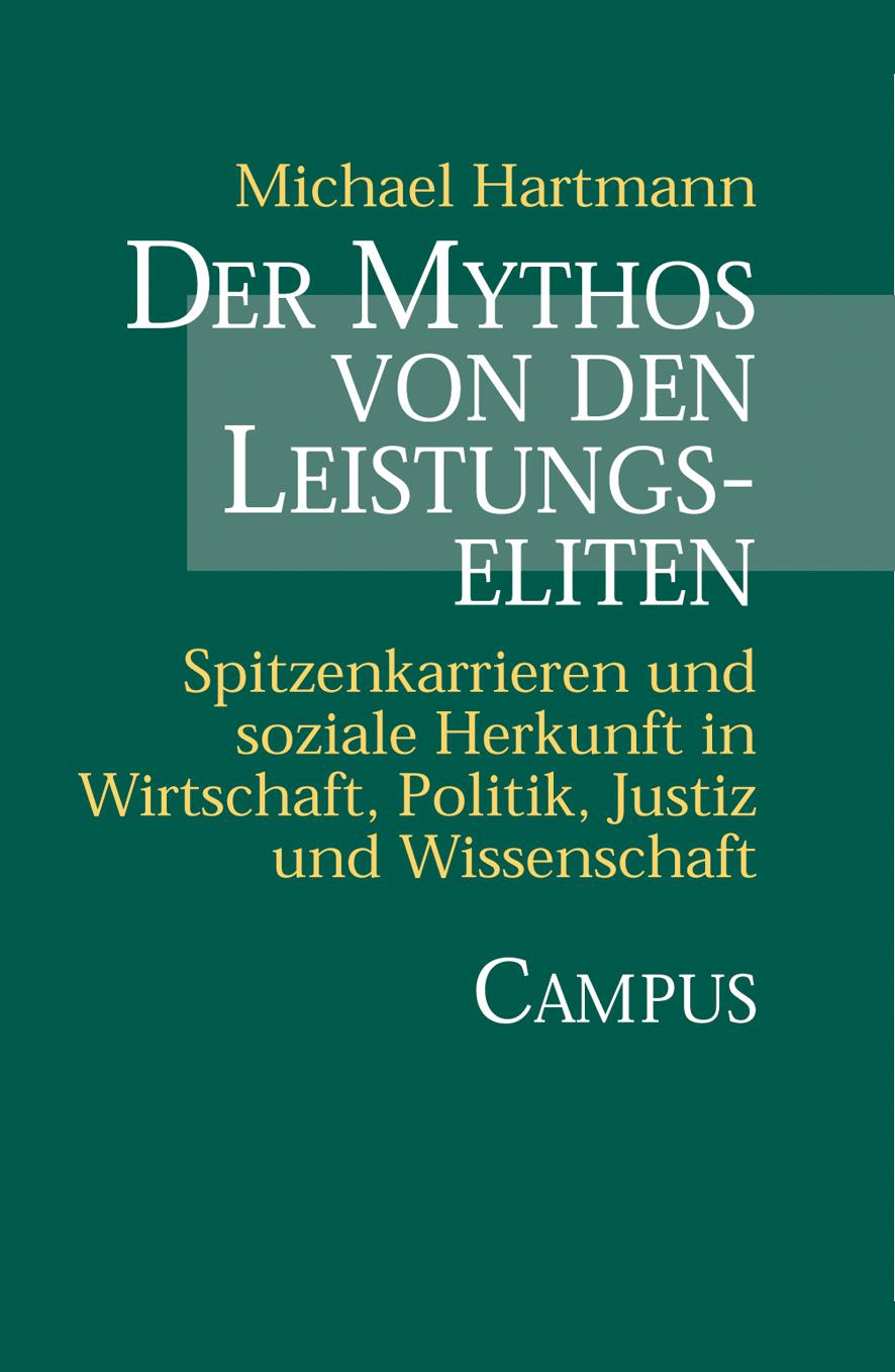 Vorderes Coverbild Der Mythos von den Leistungseliten