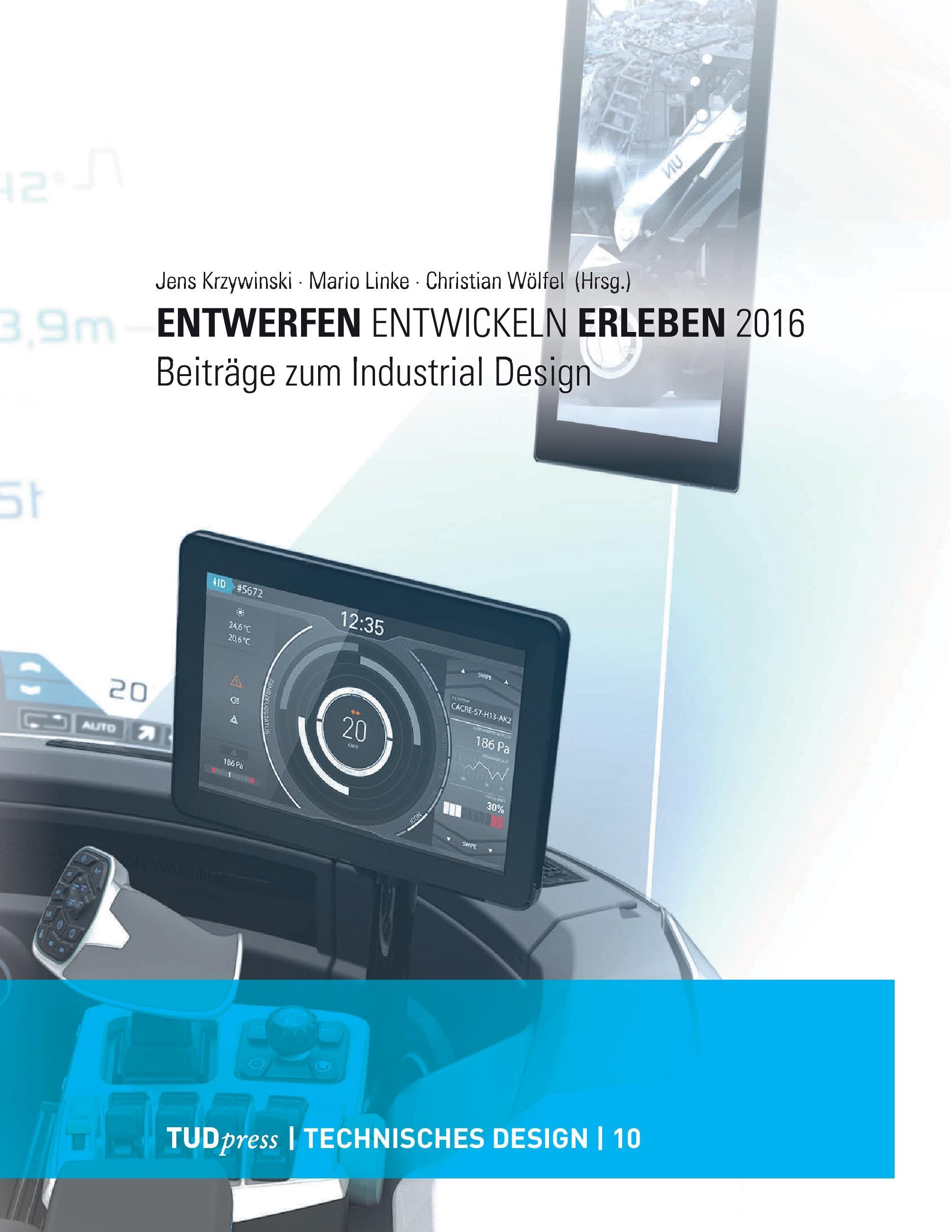 Vorderes Coverbild Entwerfen - Entwickeln - Erleben 2016