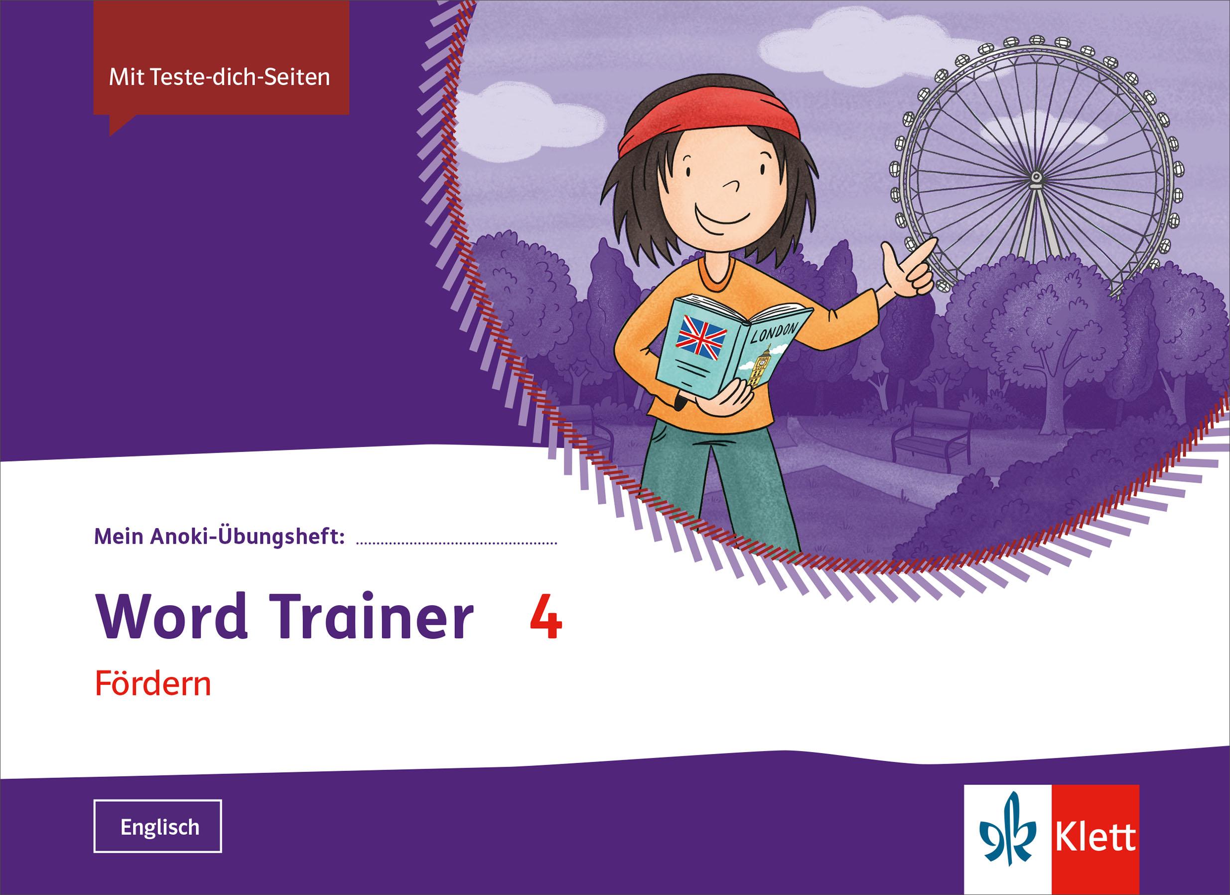 Vorderes Coverbild Mein Anoki-Übungsheft. Englisch Fördern 4. Fördern und Inklusion. Arbeitsheft 4. Schuljahr