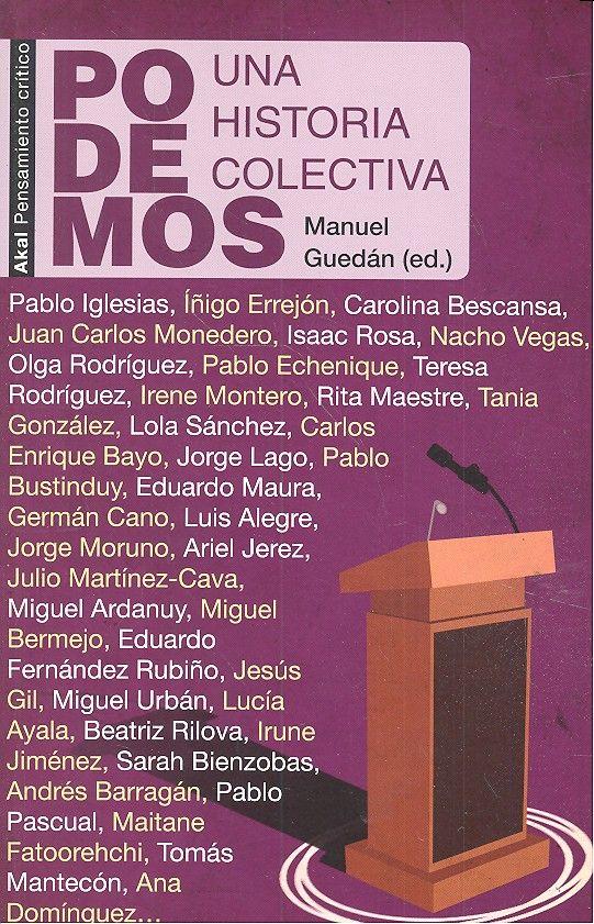 Vorderes Coverbild Podemos : una historia colectiva