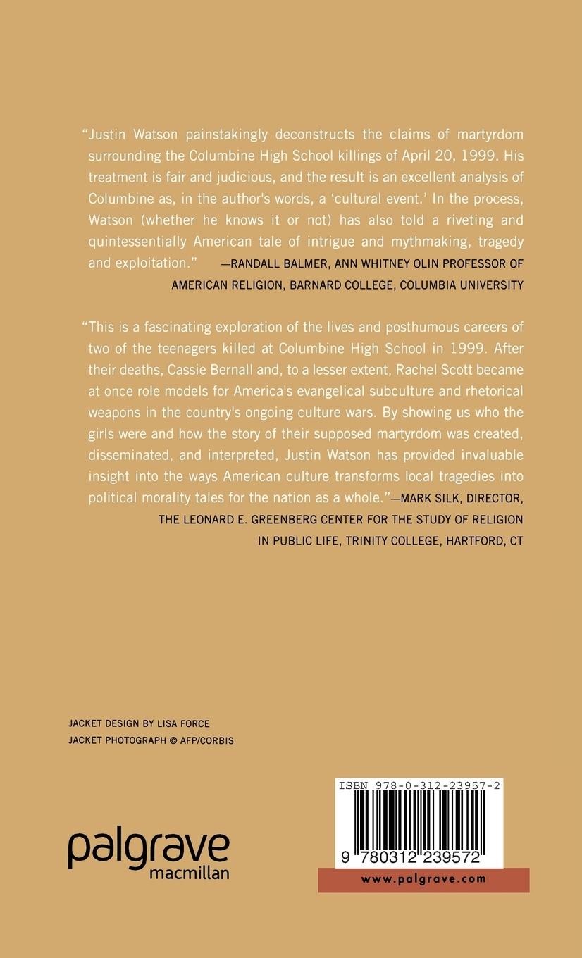 Rückseitencover The Martyrs of Columbine