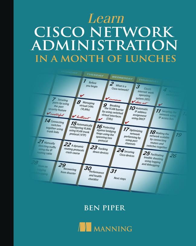 Vorderes Coverbild Learn Cisco Network Administration in a Month of Lunches