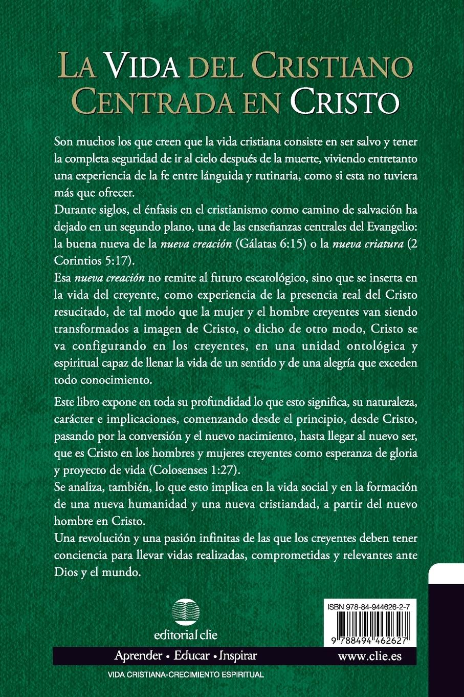 Rückseitencover La vida del cristiano centrada en Cristo