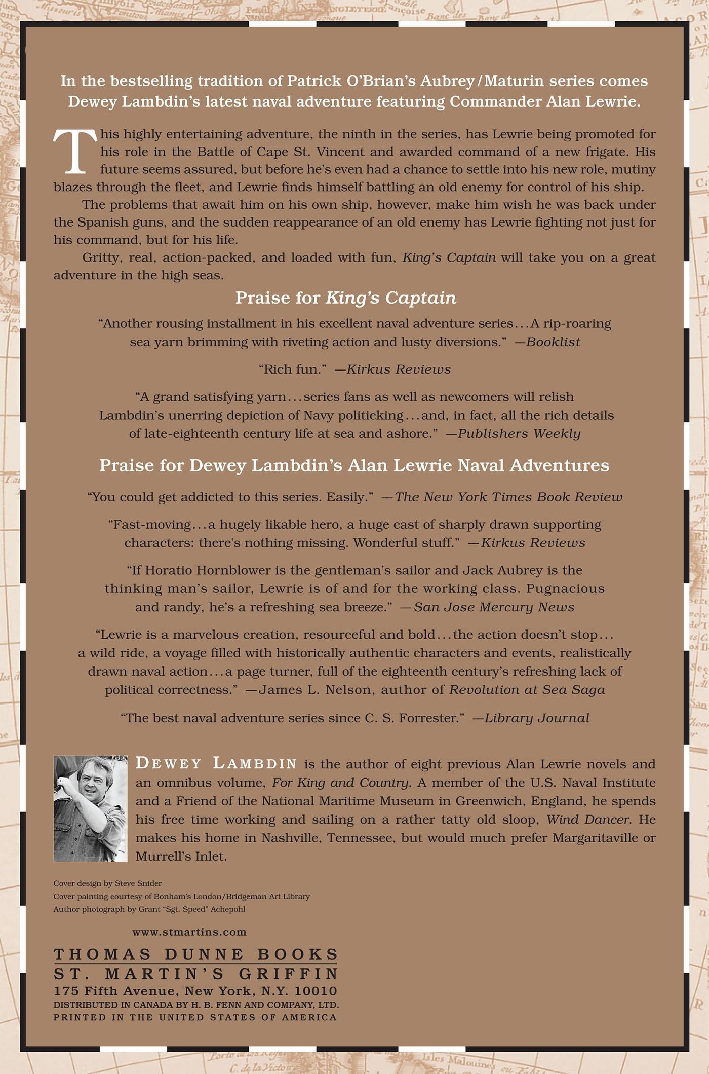 Rückseitencover King's Captain