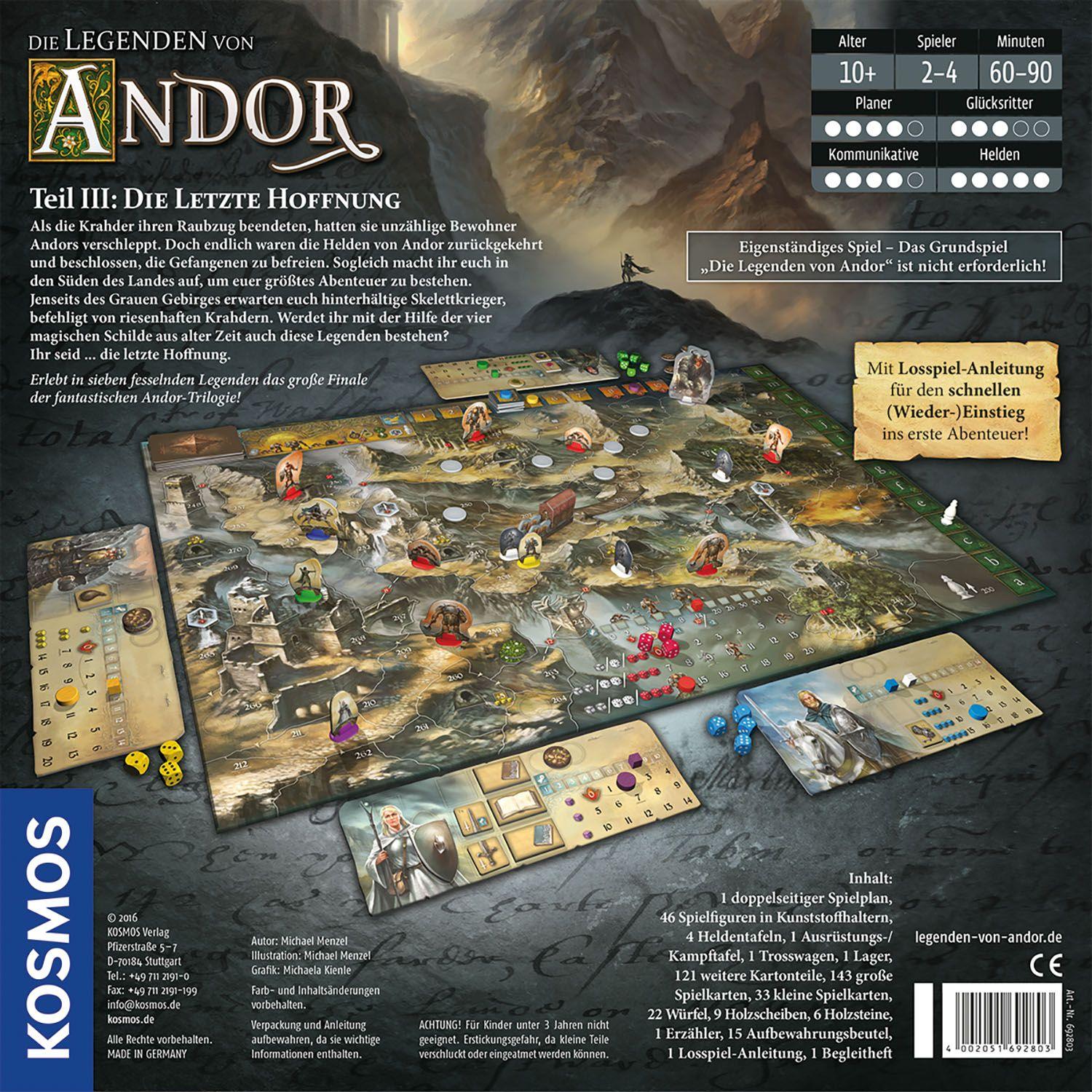 Beispielinhalt (Bild) Die Legenden von Andor Teil III - Die letzte Hoffnung