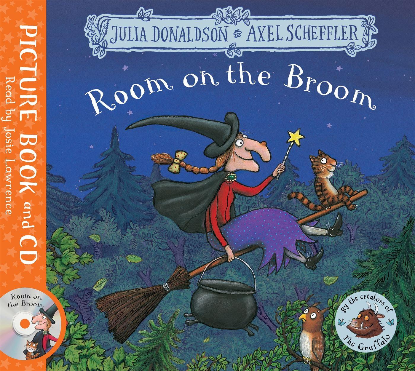 Vorderes Coverbild Room on the Broom. Book and CD
