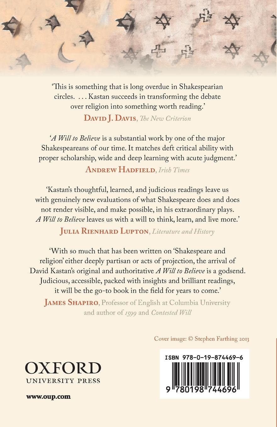 Rückseitencover A Will to Believe