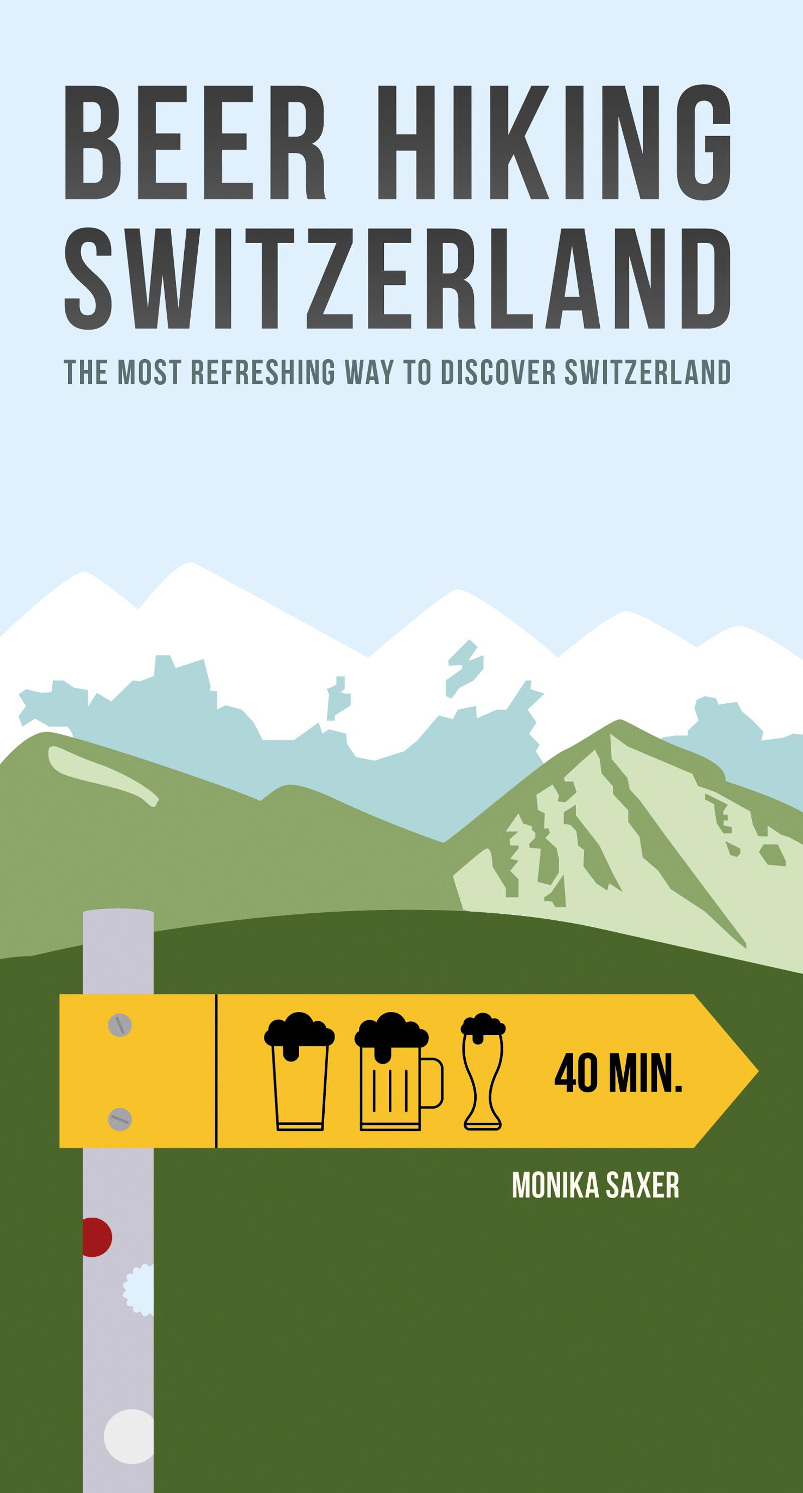 Vorderes Coverbild Beer Hiking Switzerland