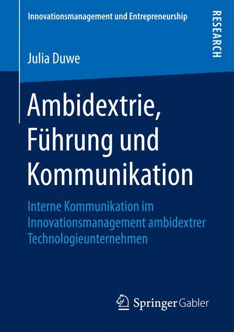 Vorderes Coverbild Ambidextrie, Führung und Kommunikation