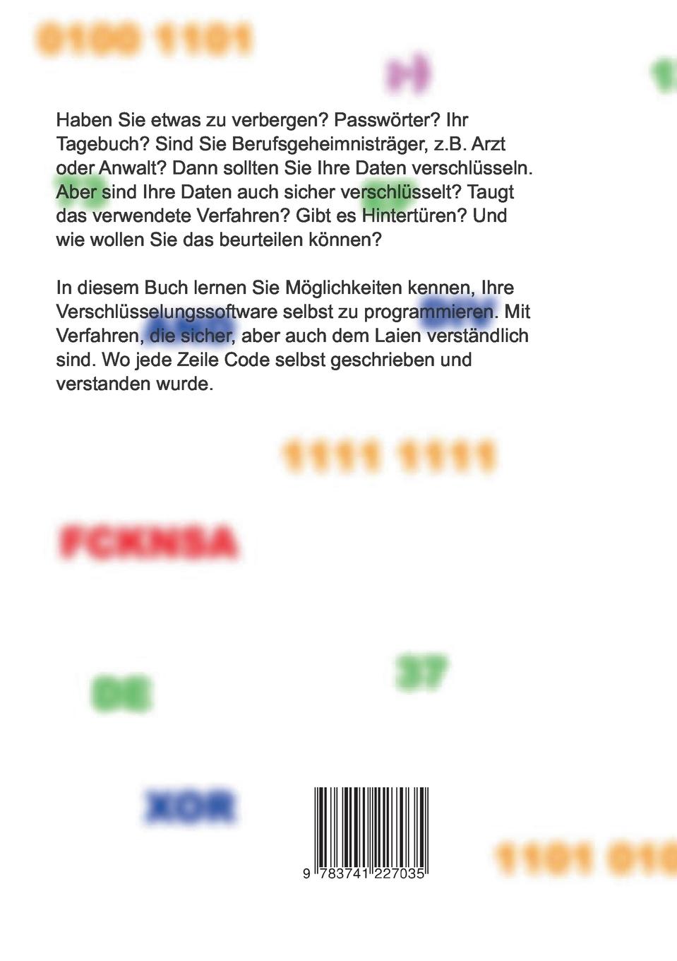 Rückseitencover Sicher verschlüsseln mit XOR